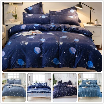 Galaxy Universe Outer Space Creative Pattern Duvet Cover 3pcs 4pcs Bedding Set Kid Child Cotton Soft Bed Linen Single Queen Size
Galaxy Universe Outer Space Creative Pattern Duvet Cover 3pcs 4pcs Bedding Set Kid Child Cotton Soft Bed Linen Single Queen Size