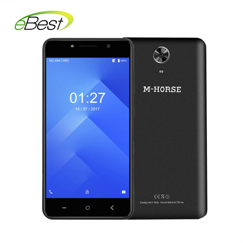 M-Horse power 1 5050mAh Battery Smartphone 5" HD IPS Screen MTK6580A Quad Core 1GB RAM 8GB Android 7.0 Dual Cameras Cellphone
M-Horse power 1 5050mAh Battery Smartphone 5" HD IPS Screen MTK6580A Quad Core 1GB RAM 8GB Android 7.0 Dual Cameras Cellphone