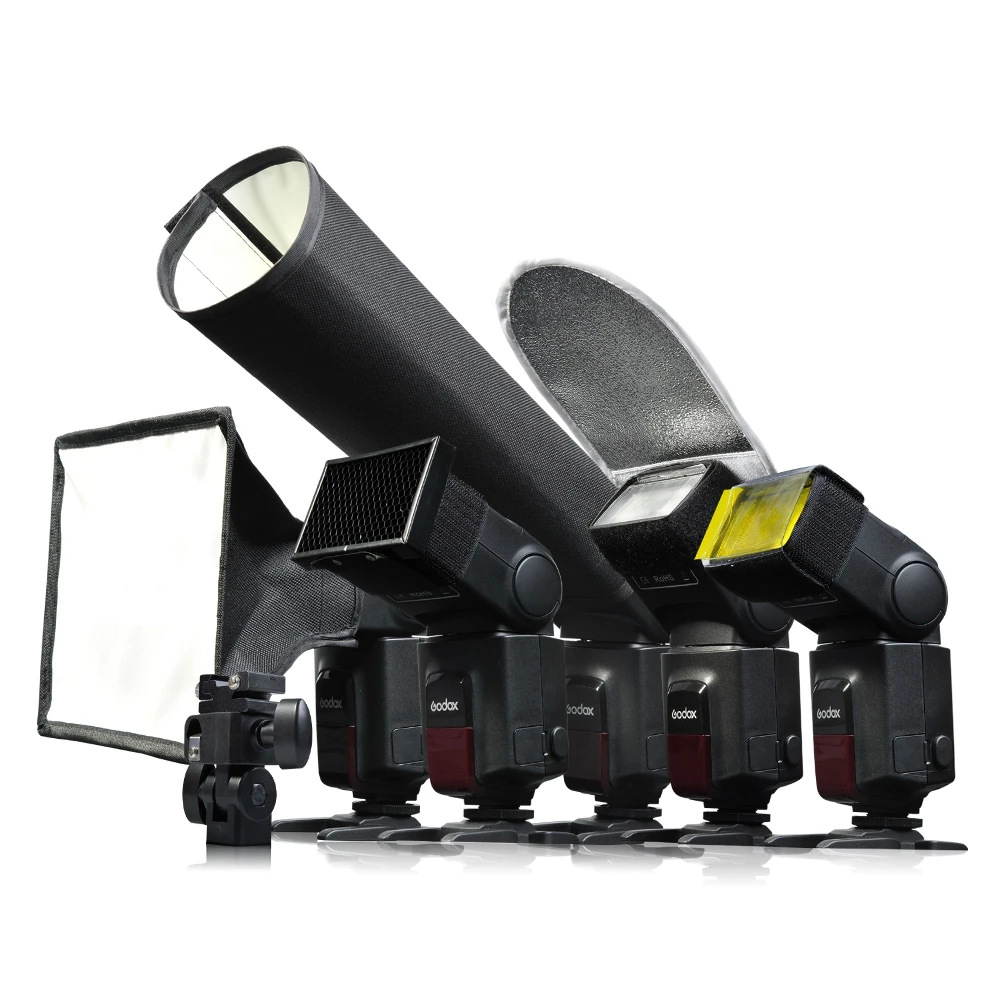 high quality Godox SA-K6 6 in 1 photography speedlite Accessories Kit Softbox Filter Reflector Honeycomb Snoot Flash Holder
high quality Godox SA-K6 6 in 1 photography speedlite Accessories Kit Softbox Filter Reflector Honeycomb Snoot Flash Holder