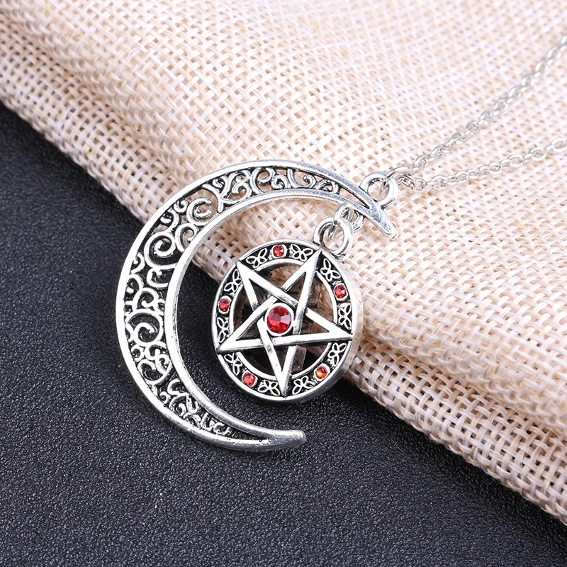 RJ Supernatural Pentagram Pendant Men Necklace Witch Protection Star Amulet Yggdrasil Life Tree Pentagram Necklaces Best Gift
RJ Supernatural Pentagram Pendant Men Necklace Witch Protection Star Amulet Yggdrasil Life Tree Pentagram Necklaces Best Gift