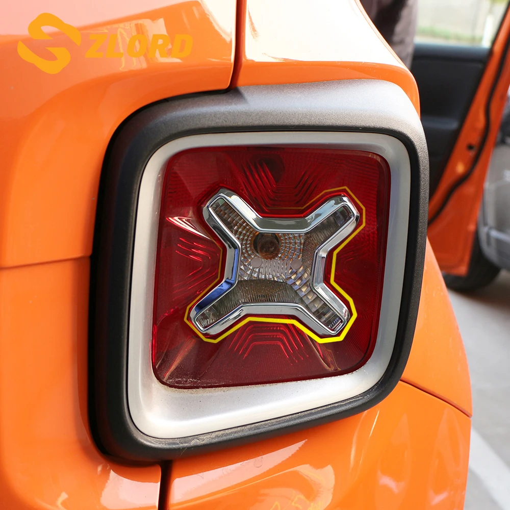 Accessories for Jeep Renegade 2015 2016 2017 2018 2019 Chrome Rear Bumper Tail Light Lamp Back Brake Lights Cover Trim Frame
Accessories for Jeep Renegade 2015 2016 2017 2018 2019 Chrome Rear Bumper Tail Light Lamp Back Brake Lights Cover Trim Frame