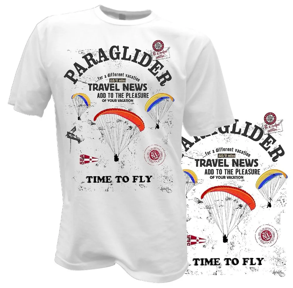 2019 Fashion Hot T Shirt Paraglider Pilot Gleitschirm RC Fliegershirt Fallschirmspringer Para 41 T shirt
2019 Fashion Hot T Shirt Paraglider Pilot Gleitschirm RC Fliegershirt Fallschirmspringer Para 41 T shirt