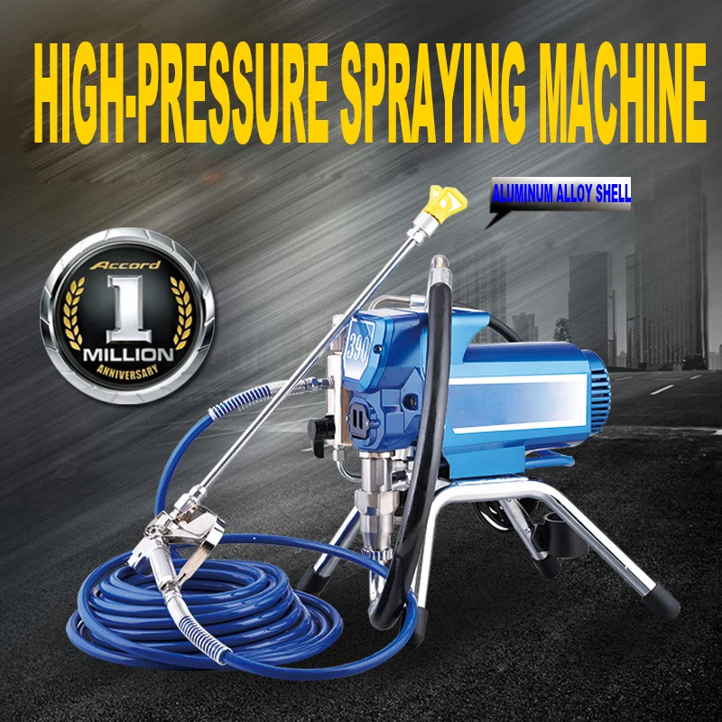 Profesional Electric Airless Paint Sprayer 1800W High Pressure Airless Spraying Machine Airless Spray Gun Wall/ Paint sprayer
Profesional Electric Airless Paint Sprayer 1800W High Pressure Airless Spraying Machine Airless Spray Gun Wall/ Paint sprayer