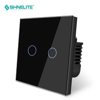 Shinelite EU Wall Touch light swtich Remote Control Switch 2 Gang 1 Way Smart Wall Switch Crystal Glass Panel LED Indicator
Shinelite EU Wall Touch light swtich Remote Control Switch 2 Gang 1 Way Smart Wall Switch Crystal Glass Panel LED Indicator