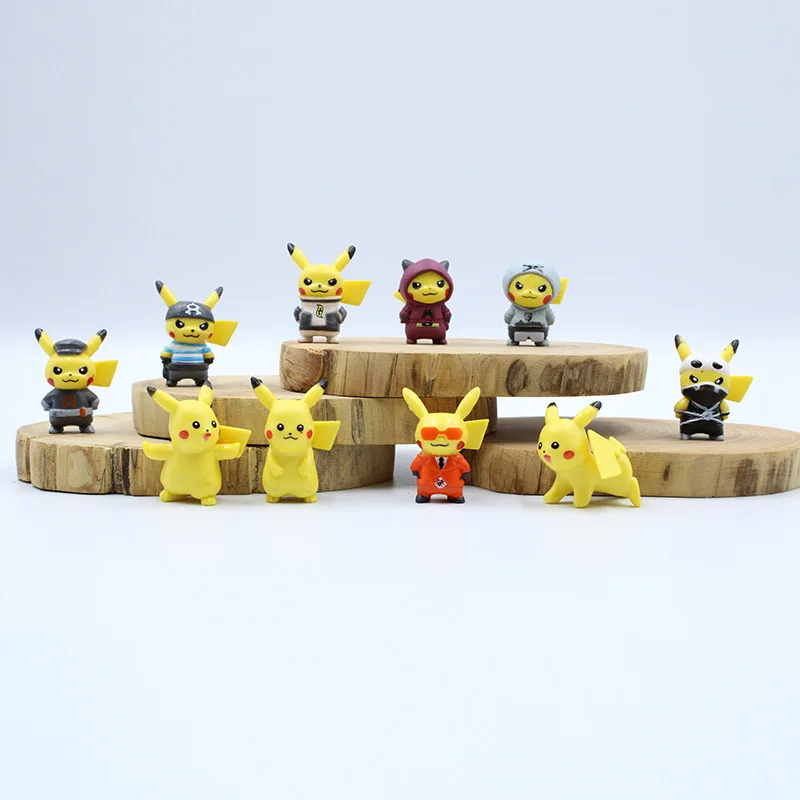 New Style 10pcs/set 4cm Mini Cartoon Pikachu Figure Pokemon Figures Cartoon Pvc Action Figures Toys for Children
New Style 10pcs/set 4cm Mini Cartoon Pikachu Figure Pokemon Figures Cartoon Pvc Action Figures Toys for Children