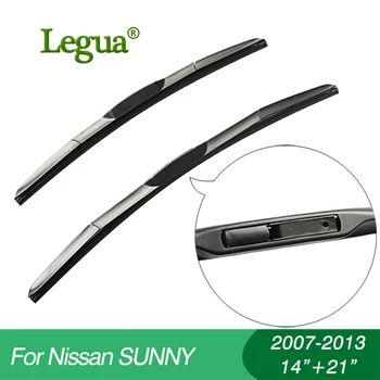 Legua Wiper blades for NISSAN SUNNY(2007-2013), 14"+21",car wiper,Hybrid type Rubber, Windscreen Wipers, Car accessory
Legua Wiper blades for NISSAN SUNNY(2007-2013), 14"+21",car wiper,Hybrid type Rubber, Windscreen Wipers, Car accessory