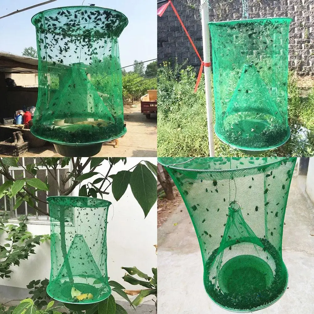 1Pc Foldable Pest Control Hanging Flytrap Catcher Pest Kill Cage Flies Net Strap Garden Supplies
1Pc Foldable Pest Control Hanging Flytrap Catcher Pest Kill Cage Flies Net Strap Garden Supplies