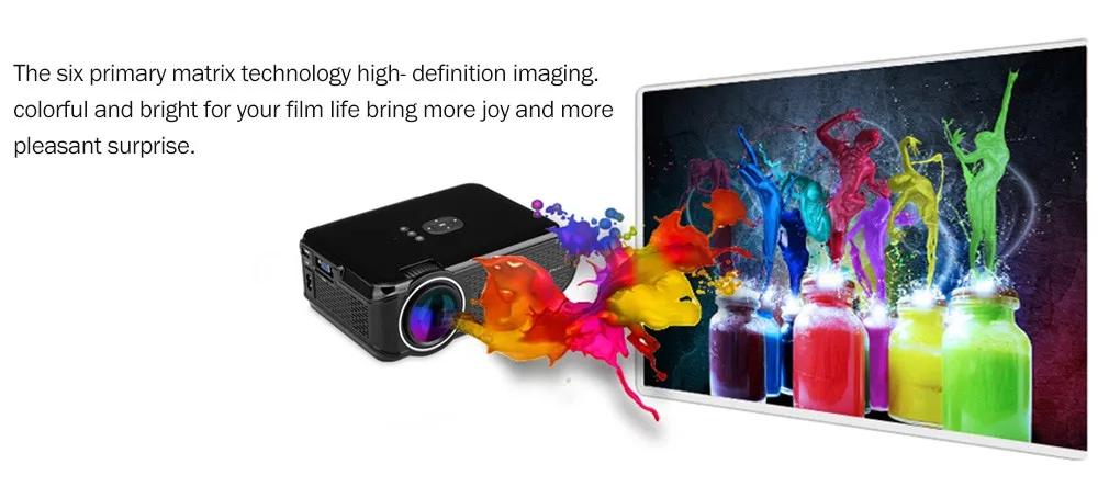 VIVICINE VC90 WIFI Led Projector (8)