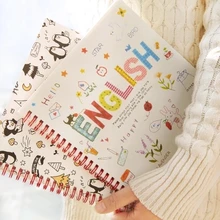 carton Student English coil notebook Multi-function soft copybook memos notebook free shipping
carton Student English coil notebook Multi-function soft copybook memos notebook free shipping