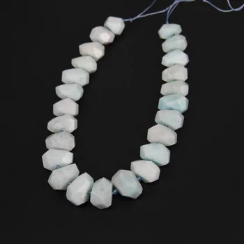 Faceted Nugget Amazonite Loose Beads Pendants,Center Drilled Natural Stones Graduated Spacer Cut Slab Craft Necklace Jewelry
Faceted Nugget Amazonite Loose Beads Pendants,Center Drilled Natural Stones Graduated Spacer Cut Slab Craft Necklace Jewelry
