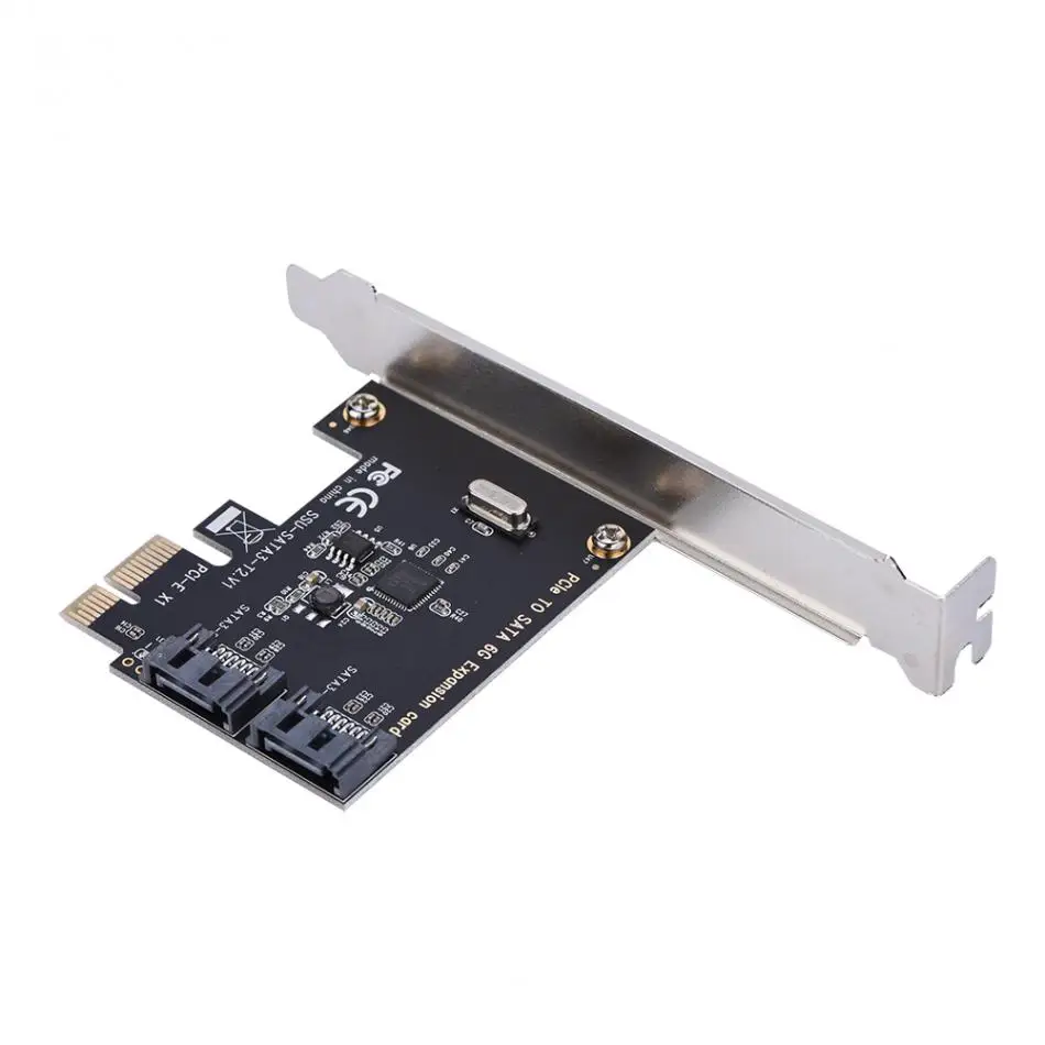 PCI-E PCI Express to SATA 3.0 Extension Card with Bracket 2-Port SATA III 6Gbps Expansion Adapter Boards for Computer chassis
PCI-E PCI Express to SATA 3.0 Extension Card with Bracket 2-Port SATA III 6Gbps Expansion Adapter Boards for Computer chassis