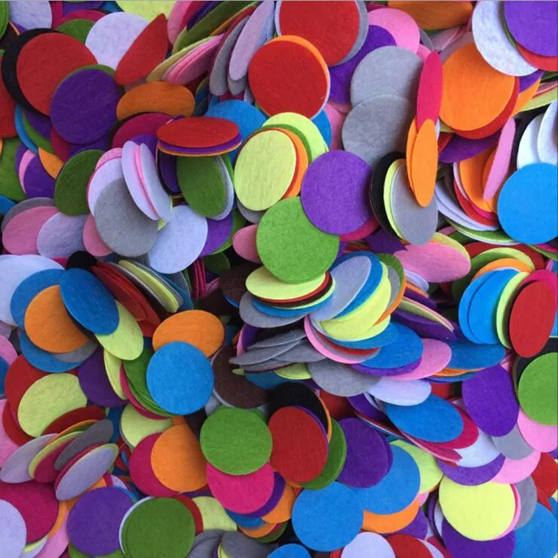 200pcs 1.5/2.5/3cm Colorful Round Felt NonWoven Cotton Fabric Sewing Accessory Pet Doll Scrapbook Home Wall Sticker Handmade Craft
200pcs 1.5/2.5/3cm Colorful Round Felt NonWoven Cotton Fabric Sewing Accessory Pet Doll Scrapbook Home Wall Sticker Handmade Craft