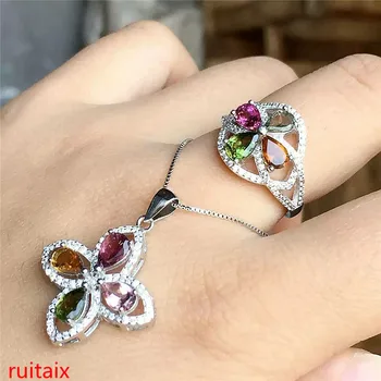 KJJEAXCMY boutique jewels 925 sterling silver inlaid with natural tourmaline diamond cross grass female pendant ring 2 sets gift
KJJEAXCMY boutique jewels 925 sterling silver inlaid with natural tourmaline diamond cross grass female pendant ring 2 sets gift