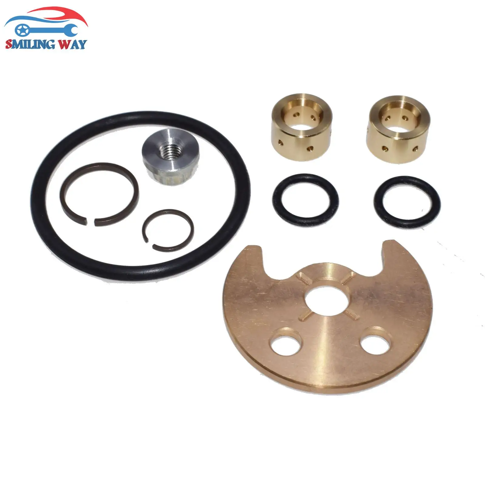 SMILING WAY# Turbo Charger Repair Rebuild Kit TD03 TD025 TD02 For BMW Audi Ford Hyundai Mitsubishi Peugeot Volvo VW Renault Opel
SMILING WAY# Turbo Charger Repair Rebuild Kit TD03 TD025 TD02 For BMW Audi Ford Hyundai Mitsubishi Peugeot Volvo VW Renault Opel