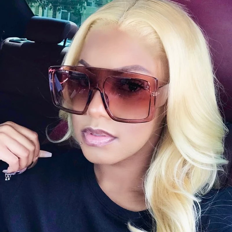 QPeClou Oversized Square Sunglasses Women 2019 New Brand Designer Big Frame Sun Glasses Men Fashion Gafas De Sol Oculos Shades
QPeClou Oversized Square Sunglasses Women 2019 New Brand Designer Big Frame Sun Glasses Men Fashion Gafas De Sol Oculos Shades