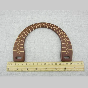 China Bag Accessories Brown Wood Bag Handles Vintage Fashion Wooden Purse Frame Wholesale Wooden Purse Handle
China Bag Accessories Brown Wood Bag Handles Vintage Fashion Wooden Purse Frame Wholesale Wooden Purse Handle