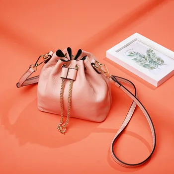 New women's mini bag fashion wild real leather bucket bags handbags shoulder messenger bag mobile handbag
New women's mini bag fashion wild real leather bucket bags handbags shoulder messenger bag mobile handbag