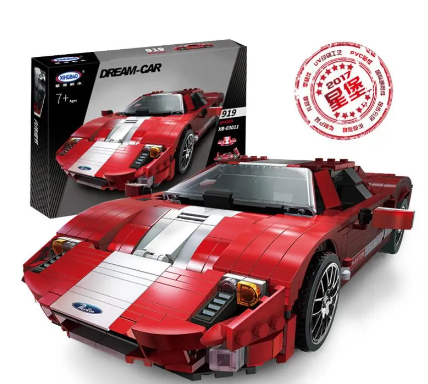 XINGBAO 03011 Technic series the Red Phantom Racing Car model building blocks set Classic Car-styling Toys for children
XINGBAO 03011 Technic series the Red Phantom Racing Car model building blocks set Classic Car-styling Toys for children