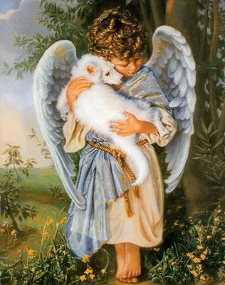 New mosaic diamond embroidery beads Angel wing baby with sheep diamonds cross stitch painting handwork kits wall decor
New mosaic diamond embroidery beads Angel wing baby with sheep diamonds cross stitch painting handwork kits wall decor