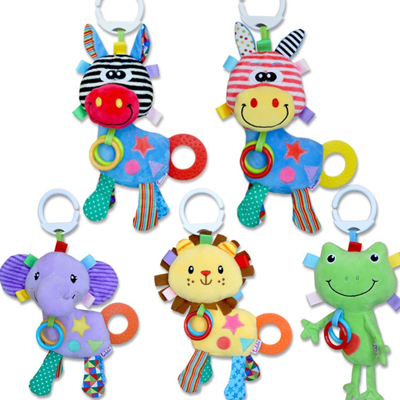 Hight Quality Baby Bed Moblie 0-24 Months Hanging on Car Teether Plush Soft Animal Attention Baby Intellectual Development Toys
Hight Quality Baby Bed Moblie 0-24 Months Hanging on Car Teether Plush Soft Animal Attention Baby Intellectual Development Toys
