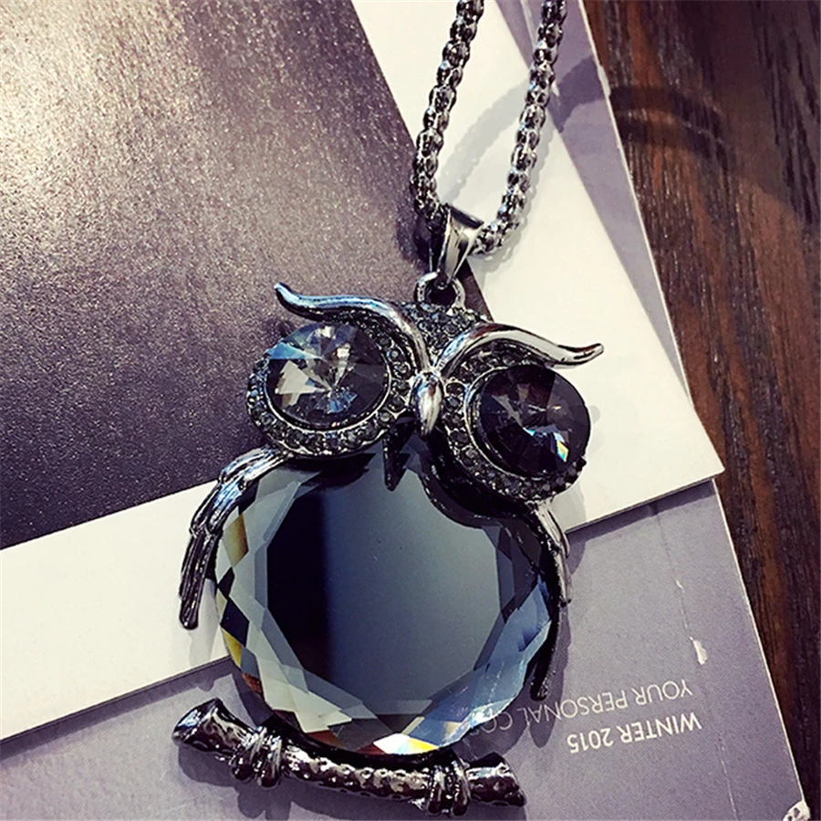 New Vintage Long Chain Bow Cat Owl Collares Heart Wing Feather Leaf LOVE Crystal Clavicle Pendant Necklace Jewelry For Women
New Vintage Long Chain Bow Cat Owl Collares Heart Wing Feather Leaf LOVE Crystal Clavicle Pendant Necklace Jewelry For Women