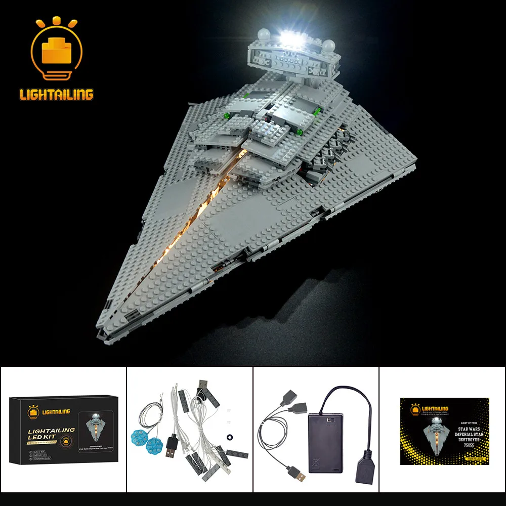 LIGHTAILING LED Light Kit For Star War Imperial Super Star Destroyer Lighting Set Compatible With 75055 (NOT Include The Model)
LIGHTAILING LED Light Kit For Star War Imperial Super Star Destroyer Lighting Set Compatible With 75055 (NOT Include The Model)