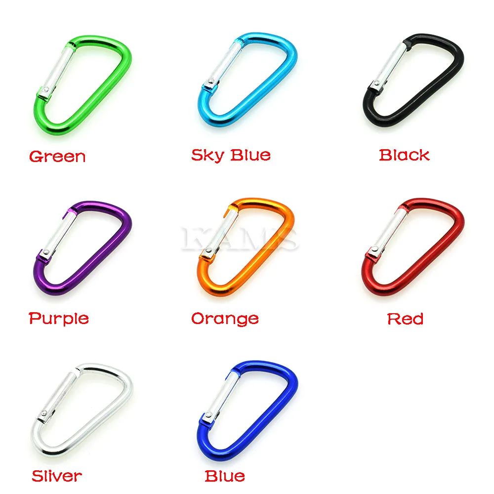 5pcs Aluminum Carabiner Snap Hook Keychain For Paracord Outdoor Activities Hiking Camping 8 Colors
5pcs Aluminum Carabiner Snap Hook Keychain For Paracord Outdoor Activities Hiking Camping 8 Colors