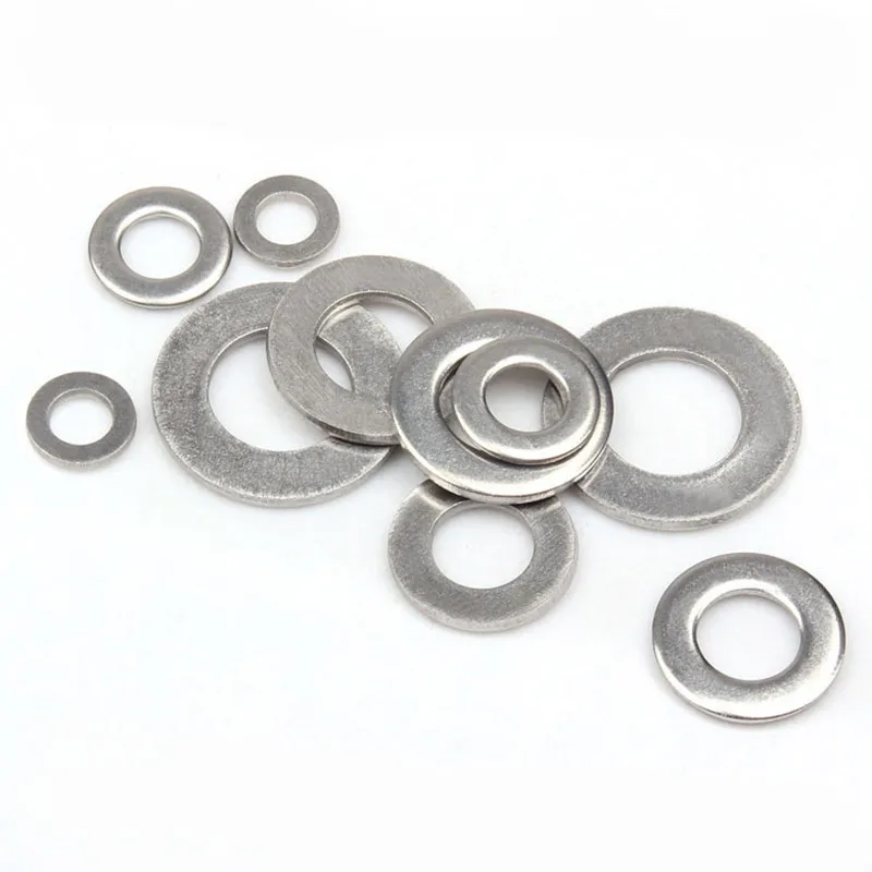 100Pcs stainless steel Flat Washers Hardware Accessories Metric Flat Gasket Kit M3/M4/M5/M6/M8
100Pcs stainless steel Flat Washers Hardware Accessories Metric Flat Gasket Kit M3/M4/M5/M6/M8