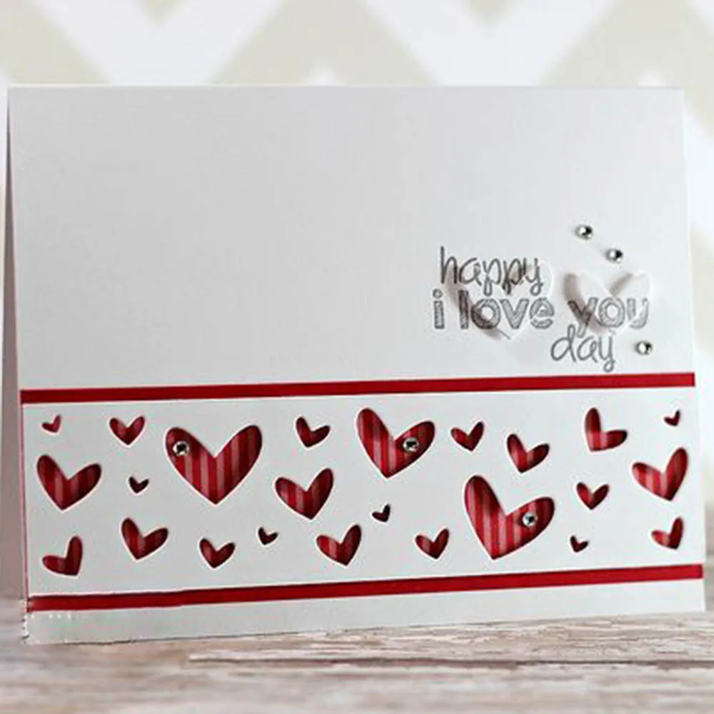New Dies Cut Heart DIY Metal Cutting Dies Stencils Scrapbooking Embossing For Card Gift DIY Crafts Photo Album Decor Die Cut
New Dies Cut Heart DIY Metal Cutting Dies Stencils Scrapbooking Embossing For Card Gift DIY Crafts Photo Album Decor Die Cut