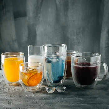 1 Pcs Heat-resistant Transparent Double Wall Glass Cup Beer Coffee Cup Set Tea Beer Water Mug Drinkware Kitchen Accessories
1 Pcs Heat-resistant Transparent Double Wall Glass Cup Beer Coffee Cup Set Tea Beer Water Mug Drinkware Kitchen Accessories