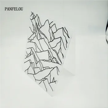 PANFELOU Mountains in the sketch Embossing folders Plastic For Scrapbooking DIY Template Fondant Cake Photo Album Card Making
PANFELOU Mountains in the sketch Embossing folders Plastic For Scrapbooking DIY Template Fondant Cake Photo Album Card Making