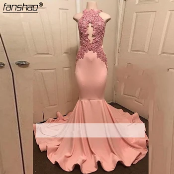 Nude Pink Prom Dresses Mermaid Halter Appliques Lace Beaded Backless Party Maxys Long Prom Gown Evening Dresses Robe De Soiree
Nude Pink Prom Dresses Mermaid Halter Appliques Lace Beaded Backless Party Maxys Long Prom Gown Evening Dresses Robe De Soiree