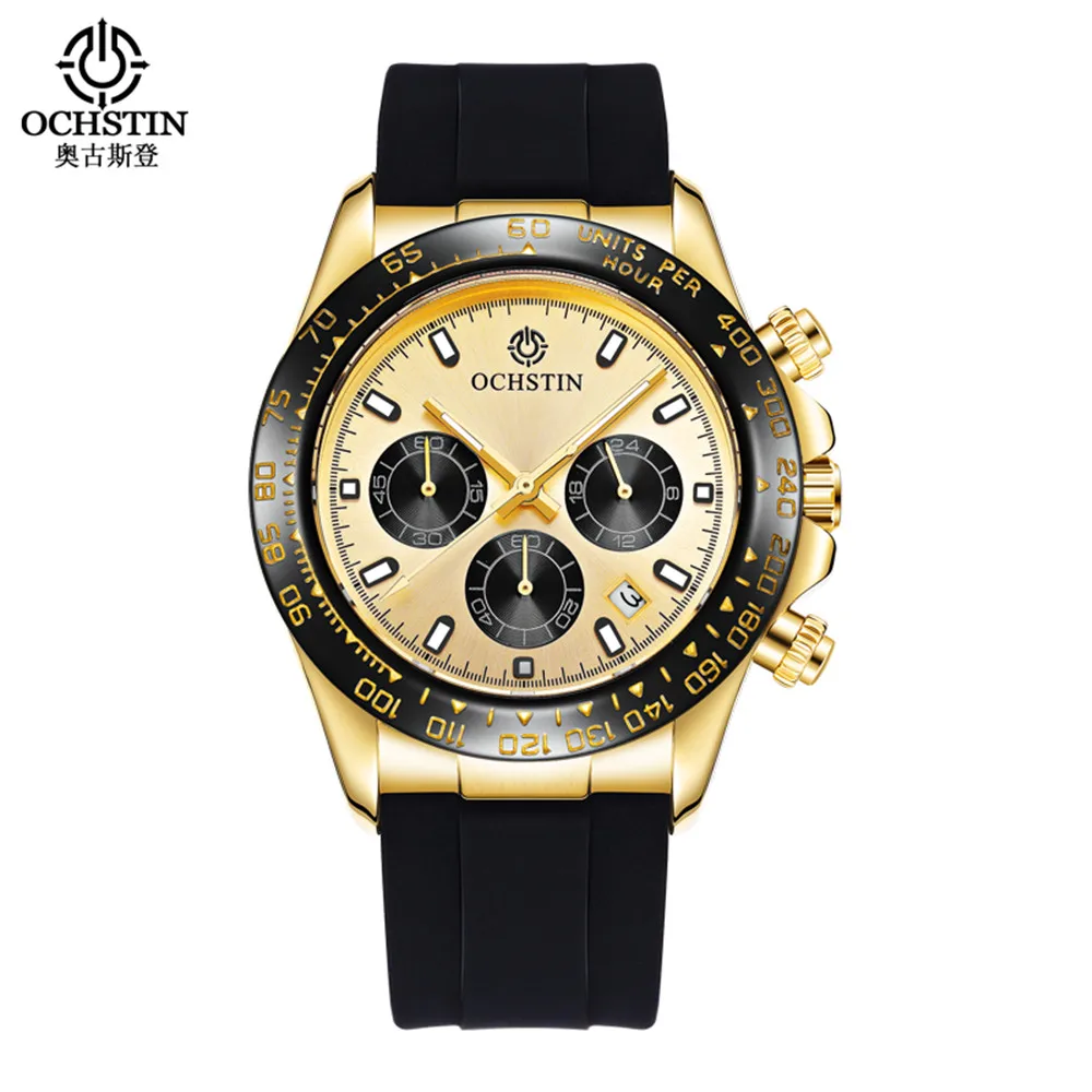 Men's Watches Top Brand Luxury Men Quartz Calendar Wrist Watch Stopwatch Male Fashion Silicone Strap Casual Student Watch
Men's Watches Top Brand Luxury Men Quartz Calendar Wrist Watch Stopwatch Male Fashion Silicone Strap Casual Student Watch