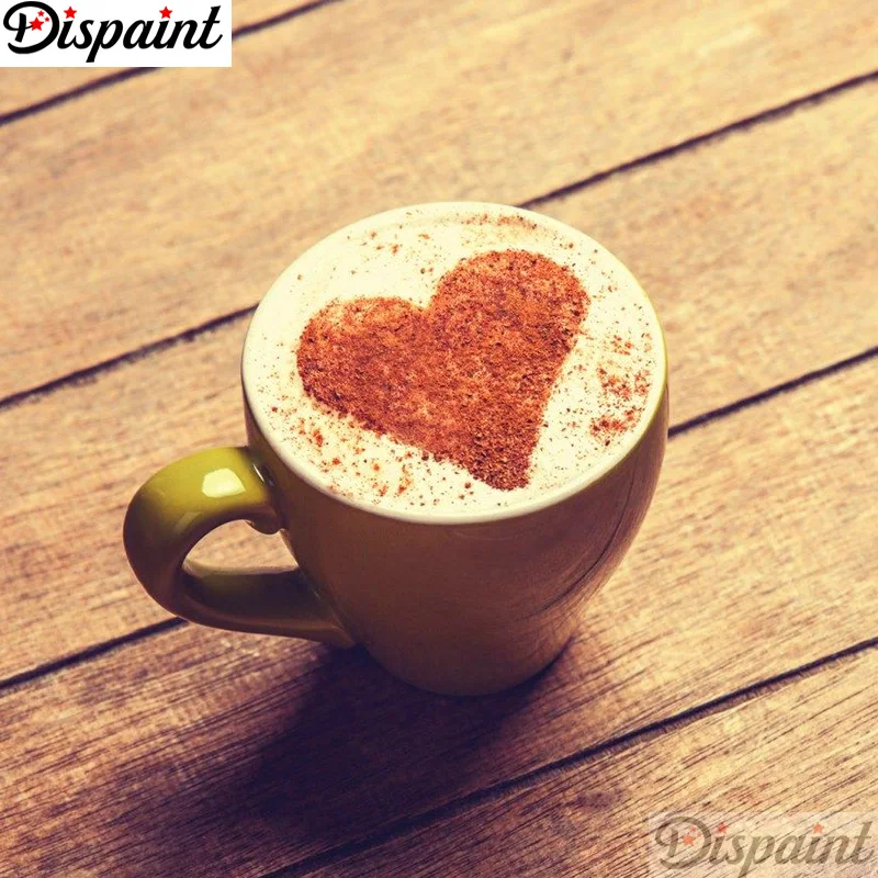 Dispaint Full Square/Round Drill 5D DIY Diamond Painting "Coffee heart" 3D Embroidery Cross Stitch 5D Home Decor A11076
Dispaint Full Square/Round Drill 5D DIY Diamond Painting "Coffee heart" 3D Embroidery Cross Stitch 5D Home Decor A11076
