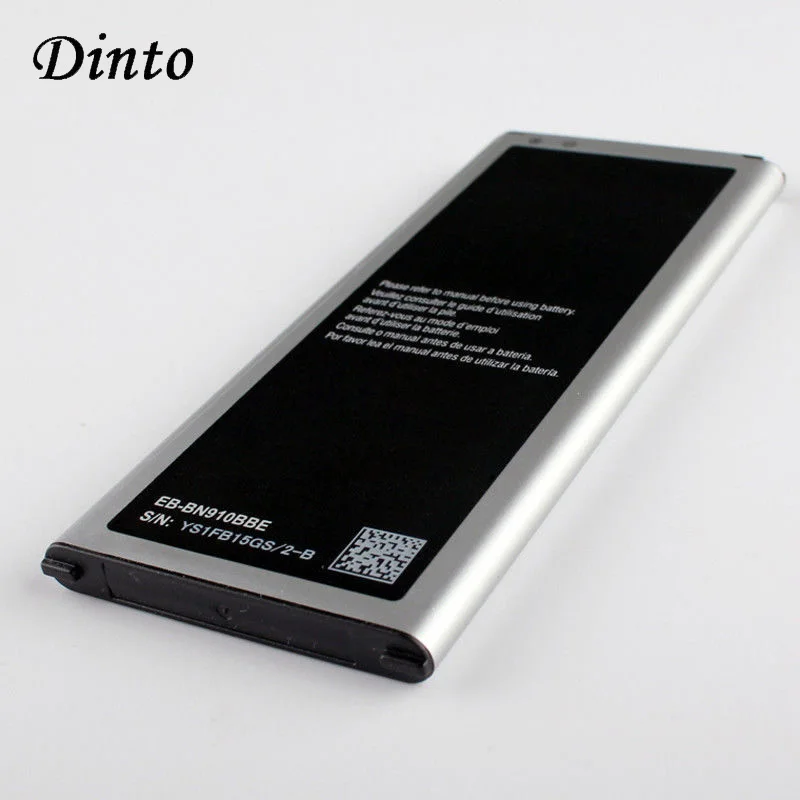 Dinto 1pc EB-BN910BBE 3220mAh Smart Phone Battery for Samsung Galaxy Note 4 N9108V N910a N910u N910F N9106V N9109W N910
Dinto 1pc EB-BN910BBE 3220mAh Smart Phone Battery for Samsung Galaxy Note 4 N9108V N910a N910u N910F N9106V N9109W N910