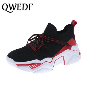 Spring autumn woman Sneakers High help breathable Mesh cloth thick bottom woman running shoes fashion sock shoes woman K2-47
Spring autumn woman Sneakers High help breathable Mesh cloth thick bottom woman running shoes fashion sock shoes woman K2-47