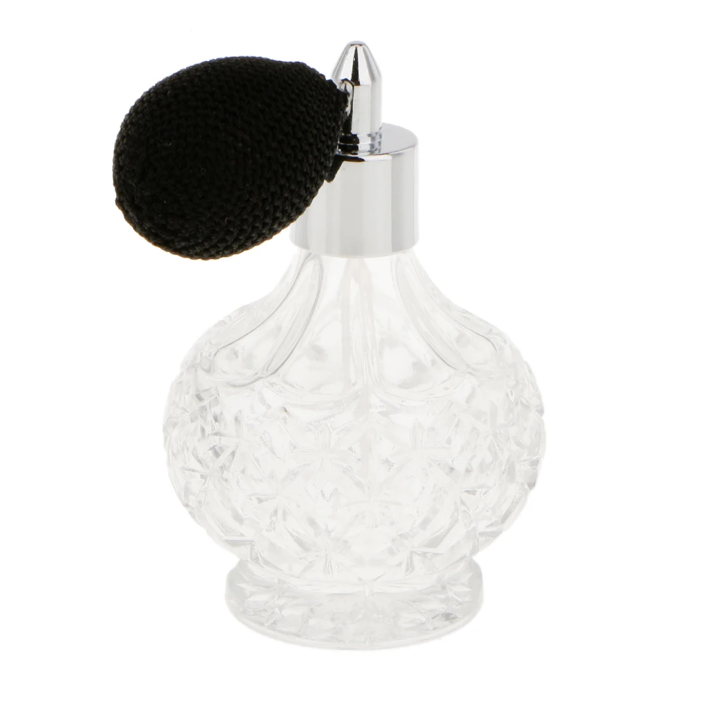 100ML Fashion Perfume Bottle Short Spray Atomizer Refillable Bottle Containers Vintage Glass Perfume Bottles 100ML Fashion Perfume Bottle Short Spray Atomizer Refillable Bottle Containers Vintage Glass Perfume Bottles