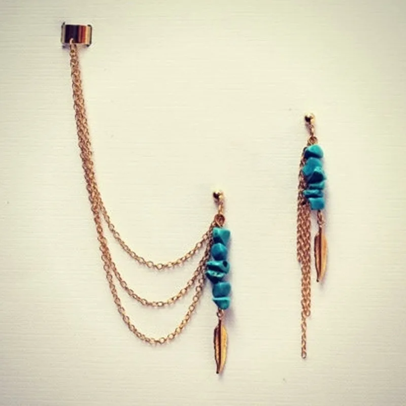 Charms Chains Tassel Ear Clip Earrings Bijoux Vintage Personality Jewellery Accessories Bohemia Womens Tassel Fashion Earrings
Charms Chains Tassel Ear Clip Earrings Bijoux Vintage Personality Jewellery Accessories Bohemia Womens Tassel Fashion Earrings