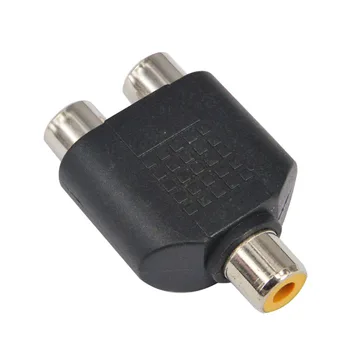 50 Pieces RCA Female to Dual Female Adapter 1 to 2 RCA Y Splitter Audio Converter AV Connector
50 Pieces RCA Female to Dual Female Adapter 1 to 2 RCA Y Splitter Audio Converter AV Connector