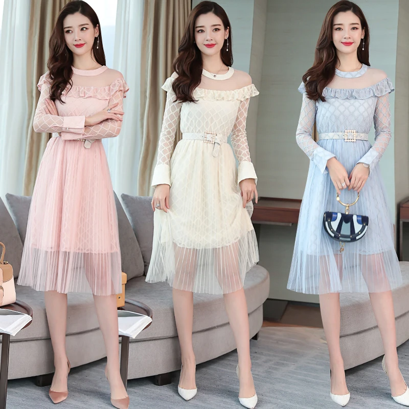 Summer Women's Lace Pink O-neck Midi Sexy Dress Vestidos 2019 Bohemian Elegant Slim High Waist Casual Club Party Tulle Dress
Summer Women's Lace Pink O-neck Midi Sexy Dress Vestidos 2019 Bohemian Elegant Slim High Waist Casual Club Party Tulle Dress