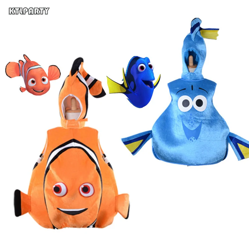 Finding Nemo Costume Children Adult Halloween Party Cosplay Clownfish Regal Blue Tang Dory Toddler Fish Vest Outfit Costume
Finding Nemo Costume Children Adult Halloween Party Cosplay Clownfish Regal Blue Tang Dory Toddler Fish Vest Outfit Costume