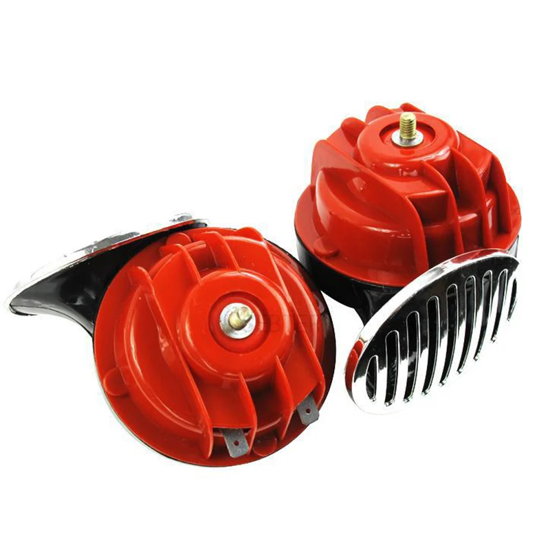 2x 12V Snail Air Horn With cover Vehicle Marine Boat Loud Alarm Kit Red for Car Boat Motorcycle Van car horn free shipping 
2x 12V Snail Air Horn With cover Vehicle Marine Boat Loud Alarm Kit Red for Car Boat Motorcycle Van car horn free shipping