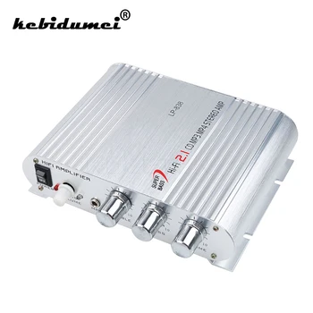 New LP-838 Mini Hi-Fi 2.1 Car 3 channels Amplifier Auto Amplifier Super Bass Player MP3 MP4 Stereo Player Audio Accessory
New LP-838 Mini Hi-Fi 2.1 Car 3 channels Amplifier Auto Amplifier Super Bass Player MP3 MP4 Stereo Player Audio Accessory