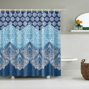 Waterproof Shower Curtain Home Bathroom Extra Long 150*200 cm blackout Mandala bath curtain For Bathroom cortinas de bano
Waterproof Shower Curtain Home Bathroom Extra Long 150*200 cm blackout Mandala bath curtain For Bathroom cortinas de bano