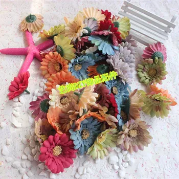 6CM Head,50PCS Multicolor Fake Gerbera Daisy Artificial Silk Retro Flower Heads,DIY Floral Supplies,Decoration for Wedding Party
6CM Head,50PCS Multicolor Fake Gerbera Daisy Artificial Silk Retro Flower Heads,DIY Floral Supplies,Decoration for Wedding Party