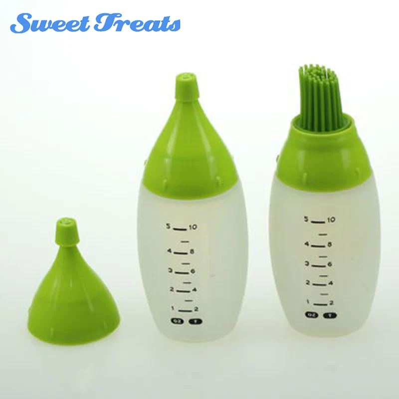 Sweettreats Silicone BBQ Grill Oil Bottle Brushes Easily Cleaned Heat Resistance Barbecue Brushes Bread Oil Brushes Tools
Sweettreats Silicone BBQ Grill Oil Bottle Brushes Easily Cleaned Heat Resistance Barbecue Brushes Bread Oil Brushes Tools