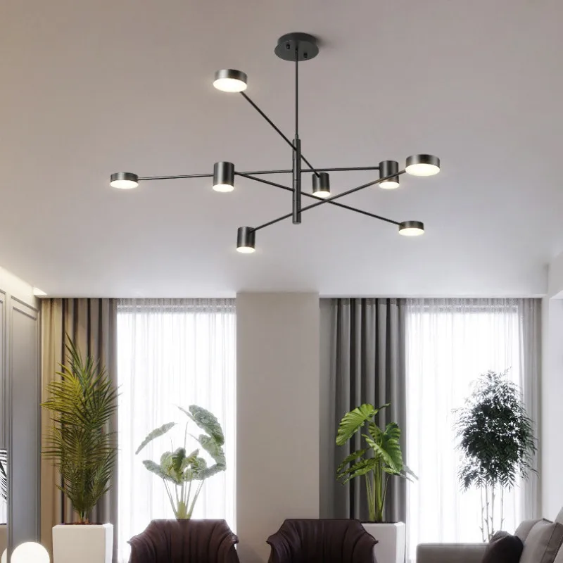 Nordic Living Room LED Lighting Modern Simplicity Chandelier Creative Personality Restaurant Bedroom Lamp Shape LED Ceiling Lamp
Nordic Living Room LED Lighting Modern Simplicity Chandelier Creative Personality Restaurant Bedroom Lamp Shape LED Ceiling Lamp