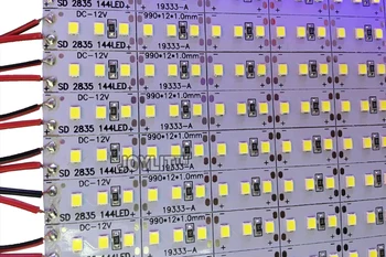 100pcs/lot Super Brightness warm white/ white 6500k DC12V 1.5A 144leds SMD 2835 LED Hard Rigid LED Strip Bar Light for Cabinet
100pcs/lot Super Brightness warm white/ white 6500k DC12V 1.5A 144leds SMD 2835 LED Hard Rigid LED Strip Bar Light for Cabinet