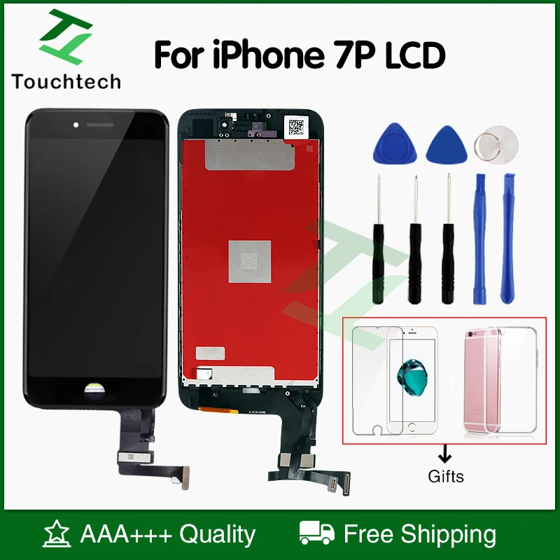 5.5" White&Black iPhone 7 Plus LCD for iPhone 7 Plus Replacement Screen LCD No Dead Pixel Display with Touch Digitizer Assembly
5.5" White&Black iPhone 7 Plus LCD for iPhone 7 Plus Replacement Screen LCD No Dead Pixel Display with Touch Digitizer Assembly