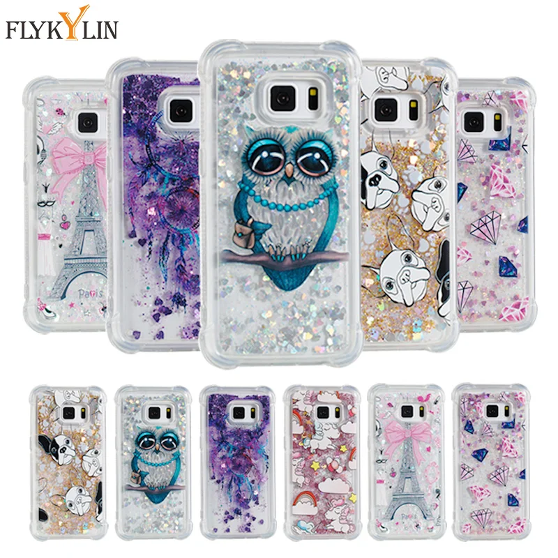 FLYKYLIN Soft Liquid case For Samsung Glaxy S7 S7 edge Cute Owl Pattern Glitter Liquid Cases For S8 S8 Plus S9 S9 Plus Cover
FLYKYLIN Soft Liquid case For Samsung Glaxy S7 S7 edge Cute Owl Pattern Glitter Liquid Cases For S8 S8 Plus S9 S9 Plus Cover